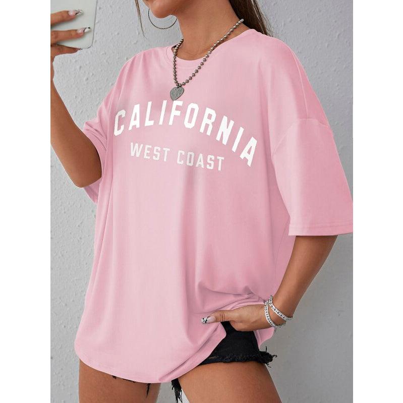 Camiseta Menina Fitness California - Menina Fitness